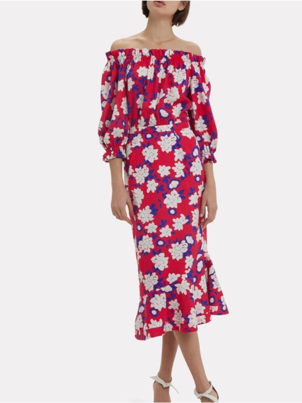 Saloni Grace Dress in Dahlia Size 8